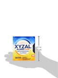 Xyzal Allergy 24 Hour, Allergy Tablet, 80 Count, All Day and Night Relief from Allergy Symptoms Including Sneezing