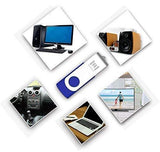 5 X MOSDART 8GB USB2.0 Flash Drive Swivel Bulk Thumb Drives Memory Sticks Jump Drive Zip Drive