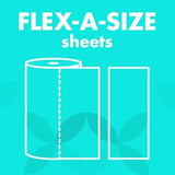 Presto! Flex-a-Size Paper Towels, Huge Roll, 12 Count = 30 Regular Rolls