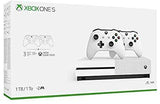 Xbox One S Two Controller Bundle (1TB) Includes Xbox One S, 2 Wireless Controllers, 3-Month Game Pass Trial, 14-day Xbox Live Gold Trial