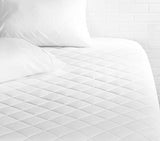 AmazonBasics Hypoallergenic Quilted Mattress Topper Pad Cover - 18 Inch Deep, Twin