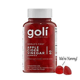World's First Apple Cider Vinegar Gummy Vitamins by Goli Nutrition - 1 Pack - (60 Count, Organic, Vegan, Gluten-Free, Non-GMO, with "The Mother"
