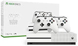 Xbox One S Two Controller Bundle (1TB) Includes Xbox One S, 2 Wireless Controllers, 3-Month Game Pass Trial, 14-day Xbox Live Gold Trial