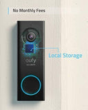 Security Wi-Fi Video Doorbell, 2K Resolution, Real-Time Response