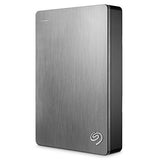 Seagate Backup Plus Portable 5TB External Hard Drive HDD – Silver USB 3.0 for PC Laptop and Mac, 2 Months Adobe CC Photography, Silver (STDR5000101)