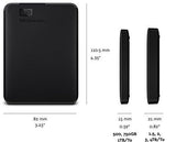 WD 3TB Elements Portable External Hard Drive - USB 3.0 - WDBU6Y0030BBK-WESN