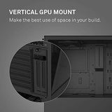 NZXT H510 - Compact ATX Mid-Tower PC Gaming Case - Front I/O USB Type-C Port - Tempered Glass Side Panel - Cable Management System  - Black
