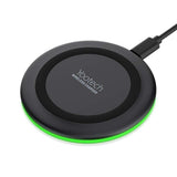 Yootech Wireless Charger Qi-Certified 10W Fast Wireless Charging Compatible with iPhone 11/11 Pro/11 Pro Max/XS MAX/XR/XS/X/8/8Plus(No AC Adapter)