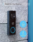 Security Wi-Fi Video Doorbell, 2K Resolution, Real-Time Response