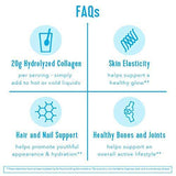 Hydrolyzed Collagen Powder - Vital Proteins Collagen Peptides Grass-Fed and Pasture Raised, dairy free, gluten free