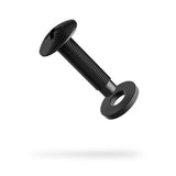 AC Infinity Carbon Steel 10/32 Rack Screws and Nylon Washers. 50-piece set for equipment server racks, enclosures, and cabinets.