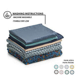 YnM Cotton Duvet Cover for Weighted Blankets (36''x48'') -Penguin Print