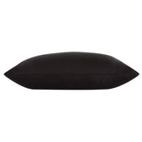 ALASKA BEAR - Natural Silk Travel/Toddler 14x18 Inches Pillowcase, Hypoallergenic, 19 Momme, 600 Thread Count 100 Percent Mulberry (1, Black)