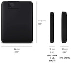 Western Digital 2TB Elements Portable External Hard Drive - USB 3.0 - WDBU6Y0020BBK-WESN