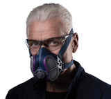 GVS SPR457 Elipse P100 Dust Half Mask Respirator with replaceable and reusable filters included