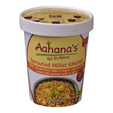 AAHANAS Indian Organic Meal Bowls (Kitchari) - Lentil & Basmati Rice Bowl - Mung Beans & Rice – Quinoa & Lentil - Millet & Lentil – Gluten Free