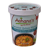 AAHANAS Indian Organic Meal Bowls (Kitchari) - Lentil & Basmati Rice Bowl - Mung Beans & Rice – Quinoa & Lentil - Millet & Lentil – Gluten Free