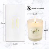 Yinuo Mirror Scented Candles Gift Set, Natural Soy Wax 2.5 Oz Per Cup Portable Glass Candles Women Gift with Strongly Fragrance  - 8 Pack