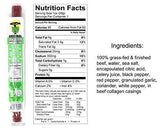 100% Grass-Fed, Paleo Friendly Beef Sticks: MSG, Gluten and Soy Free, Never Given Antibiotics or Hormones (Original, 48-Count, 1-oz Sticks)