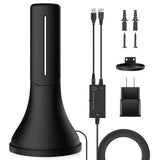 [2019 Upgraded Version] Amplified HD Digital TV Antenna, 130+Miles Long-Range Reception Indoor HDTV Antenna