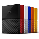WD 2TB Blue My Passport Portable External Hard Drive - USB 3.0 - WDBS4B0020BBL-WESN