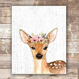 Woodland Animals Nursery Wall Art Prints (Set of 6) - Unframed - 8x10s