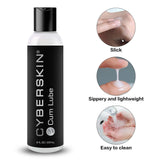 Cyberskin Cum Lube, Unscented Water Based Creamy Lubricant-8 fL.OZ. Ultimate Life-Like-Slippery-Long Lasting-Sensitive Skin Friendly.