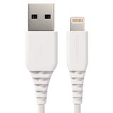 AmazonBasics Lightning to USB A Cable, MFi Certified iPhone Charger, White, 6 Foot, 2 Pack