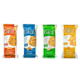 Just The Cheese Bars, Crunchy Baked Low Carb Snack Bars - 100% Natural Cheese. High Protein and Gluten Free, Aged Cheddar, Pack of 12
