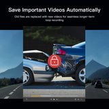 APEMAN Mini Dash Cam 1080P Full HD Dash Camera for Cars Recorder Super Night Vision, 170° Wide Angle, Motion Detection, Parking Monitoring, G-Sensor