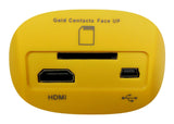 Wolverine Titan 8-in-1 20MP High Resolution Film to Digital Converter with 4.3" Screen and HDMI output, Worldwide Voltage 110V/240V AC Adapter, 32GB