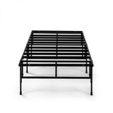 Zinus Dawn 14 Inch Easy To Assemble SmartBase Mattress Foundation / 30” x 75” / Platform Bed Frame