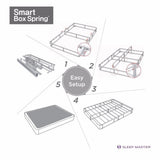Zinus Armita 5 Inch Low Profile Smart Box Spring / Mattress Foundation / Strong Steel Structure