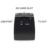 DIGITNOW 22MP All-in-1 Film & Slide Scanner, Converts 35mm 135 110 126 and Super 8 Films/Slides/Negatives to Digital JPGPhotos, Built-in 128MB Memory