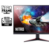Acer Nitro VG240Y Pbiip 23.8" Full HD (1920 x 1080) IPS Gaming Monitor with AMD Radeon FREESYNC Technology, Zero Frame, 144Hz, 1ms VRB