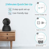 25fps 1080P HDR WiFi Security Camera Indoor, Ctronics IP Security Camera
