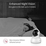 YI Dome Camera, 1080p HD Indoor Pan/Tilt/Zoom Wireless IP
