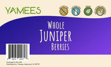 Yamees Juniper Berries – Juniper Berries for Cooking – Whole Juniper Berries - Juniperus Communis – Bulk Spices - 2 Pack of 12 Ounce Each