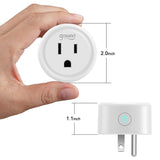 Smart plug, Gosund Mini Wifi Outlet Works With Alexa, Google Home & IFTTT, No Hub Required, Remote Control Your Home Appliances from Anywhere