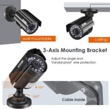 ZOSI 8-Channel HD-TVI 1080N/720P Video Security System DVR recorder