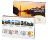 2019 S, W 10 Coin Clad Proof Set in OGP with CoA and Premium Proof Penny from West Point Mint Proof