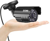 ZOSI 8-Channel HD-TVI 1080N/720P Video Security System DVR recorder