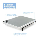 Zinus Armita 5 Inch Low Profile Smart Box Spring / Mattress Foundation / Strong Steel Structure