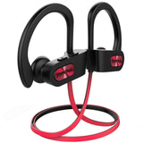 Mpow Flame Bluetooth Headphones Sport IPX7 Waterproof Wireless Sport Earbuds, Richer Bass HiFi Stereo In-Ear Earphones, 7-9 Hrs Playback Red
