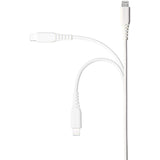 AmazonBasics Lightning to USB A Cable, MFi Certified iPhone Charger, White, 6 Foot, 2 Pack