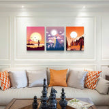 3 Pieces wall art for bedroom canvas prints artwork bathroom wall decor