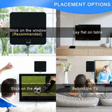 2019 Upgraded】 HDTV Antenna Indoor Digital TV Antenna, 120 Miles Range HD Antenna