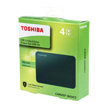 Toshiba Canvio Basics 4TB Portable External Hard Drive USB 3.0, Black (HDTB440XK3CA)