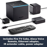 All-new Fire TV Cube, hands-free with Alexa and 4K Ultra HD, streaming media player