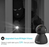 25fps 1080P HDR WiFi Security Camera Indoor, Ctronics IP Security Camera